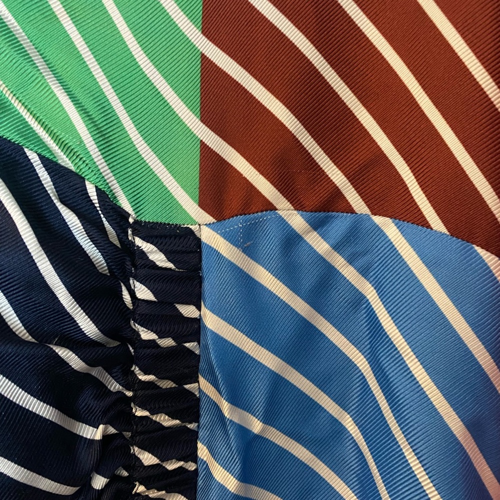 TIBI Delfina Colorblock Striped Dress - Picture 6 of 6